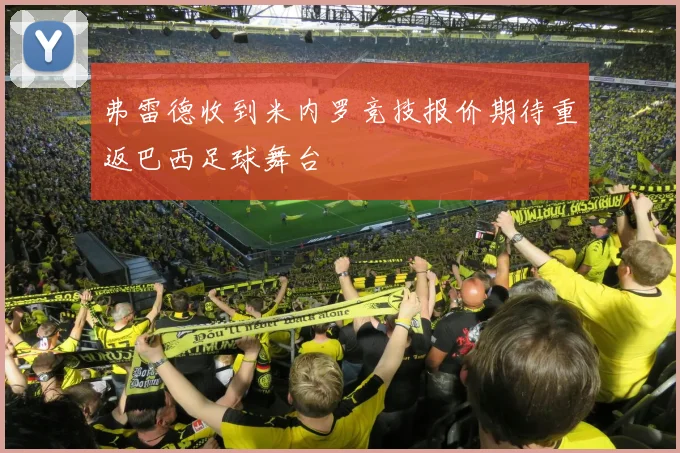 弗雷德收到米内罗竞技报价期待重返巴西足球舞台